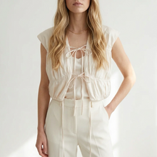 Lade das Bild in den Galerie-Viewer, Ruched Vest Top
